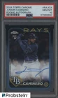 2024 Topps Chrome Junior Caminero Rays RC Rookie AUTO PSA 10 GEM MINT