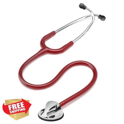 MaiWieel Stethoscope Burgundy Red