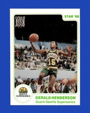 1985-86 Star Set-Break # 67 Gerald Henderson NR-MINT *GMCARDS*