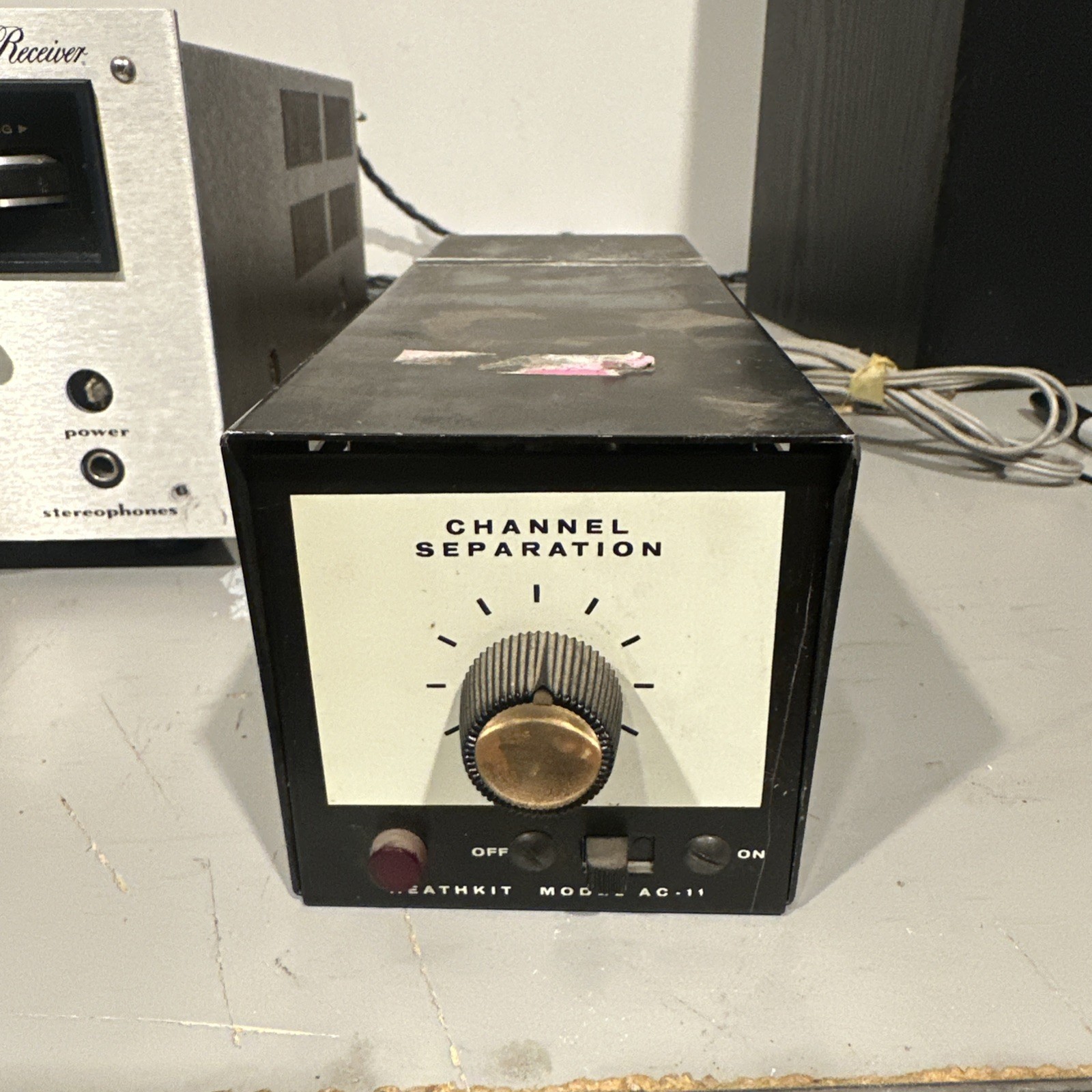 Heathkit AC-11 Tube Multiplex Adapter Channel Separator  - As Is - Untested
