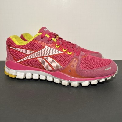 Womens REEBOK RealFlex Transition Pink Running Shoes / Size 8