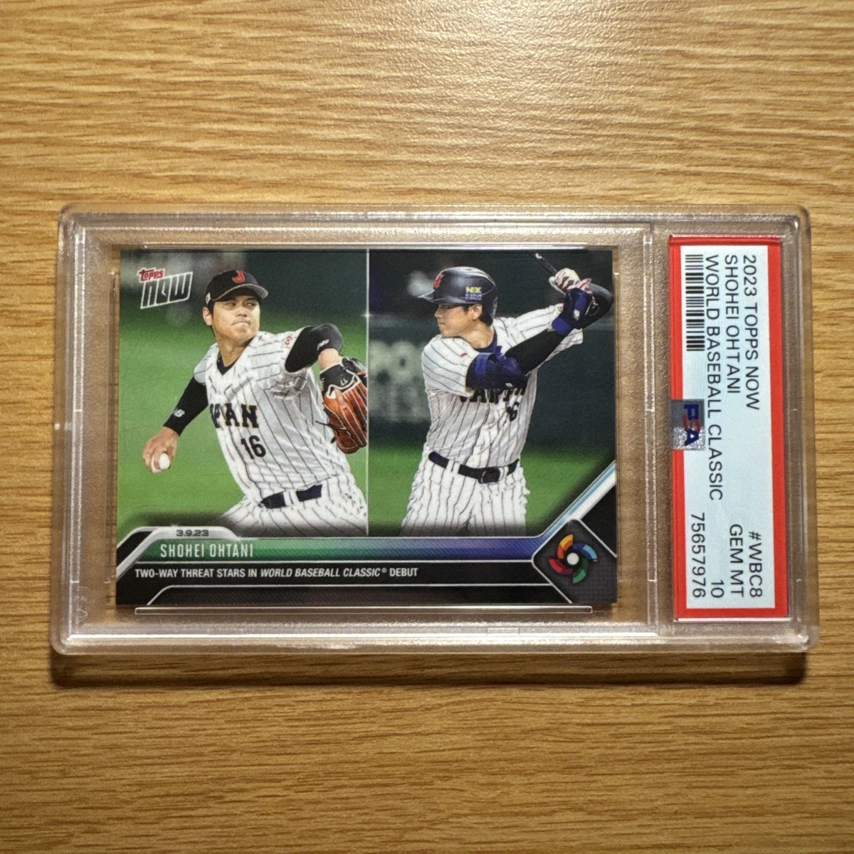 PSA9】2014 BBH 大谷翔平 #011 APPEND1 FOIL 2014 Calbee - Shohei