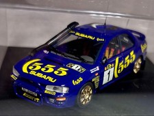 1/43 Subaru Impreza WRC Rally Car - Boxer Engine, STI, 555 Diecast Car USED item