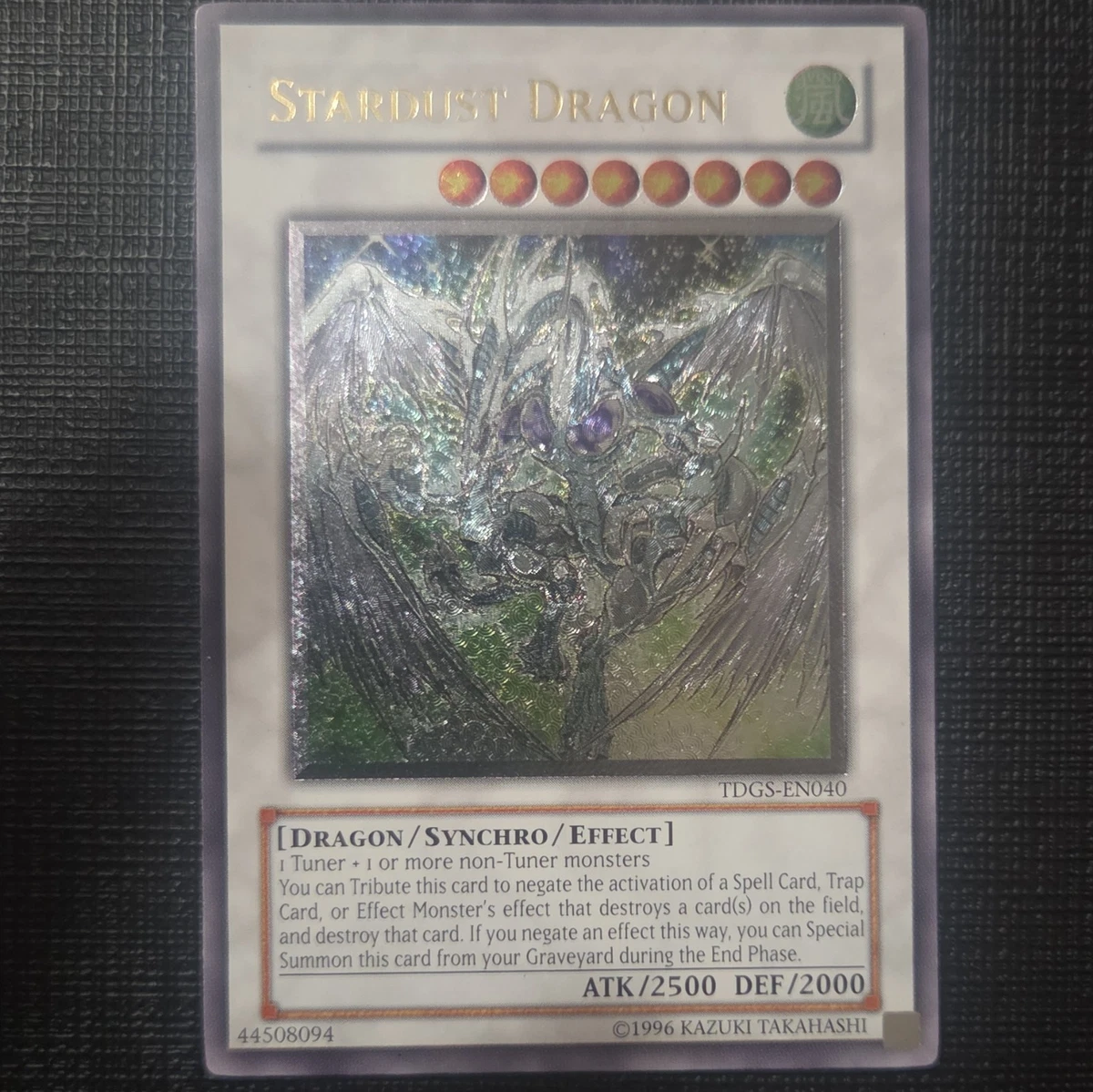 Stardust Dragon Yu-Gi-Oh! TCG Ultimate Rare Individual Collectible