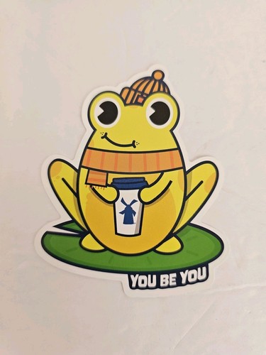 Menge 7 Niederländische Bros YOU Be YOU Frosch SEPTEMBER 2024 AUFKLEBER - Bild 5 von 13