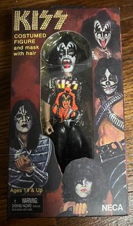 NECA KISS Gene Simmons Ben Cooper costume The Demon 5.5" Music Rock Bands