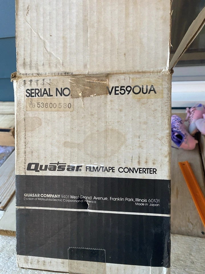 Convertidor de cinta de película Quasar modelo VE591YA 8 mm, Super 8 y 16 mm multiplexor Foto 3 de 4