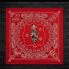Polo Ralph Lauren Polo Bear Handkerchief Bandana Mini Scarf 51cm