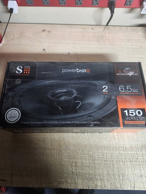 #ad Power Base Auto Souznd S Series Speakers 2 Way 150 Watts New C $49.99