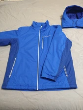 Columbia Water Resistant Winter Jacket Coat XL extra large mens detachable hood