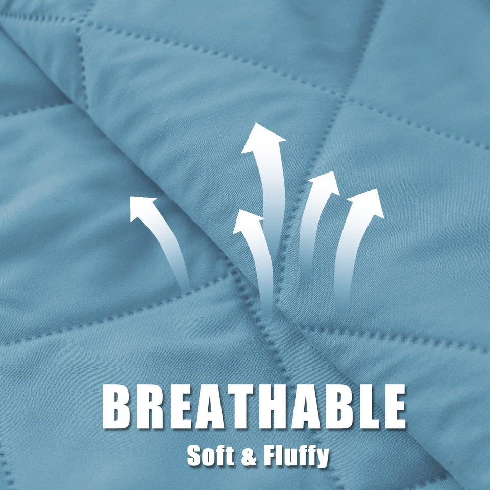 Super soft waterproof mattress cover, layered design, comfortable and durable - Image 3 of 4