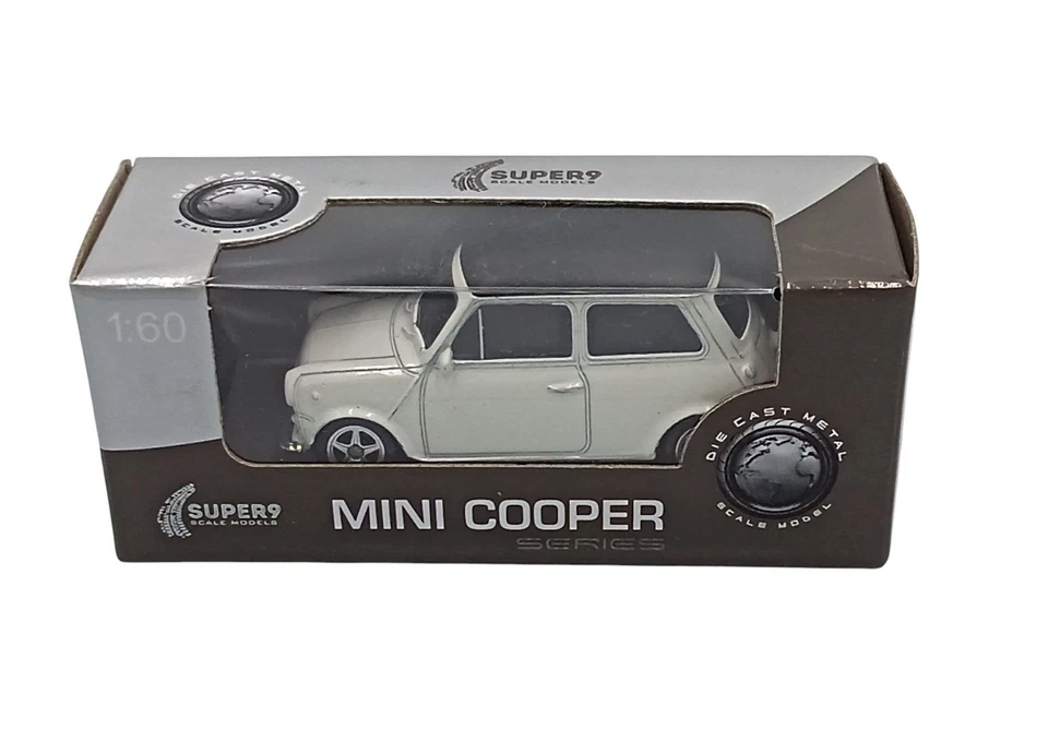 Mini Cooper 1300 blanc 3 inches 7,5 cm 1/64 Welly Jouet Voiture Miniature SUP83 - Photo 2/2