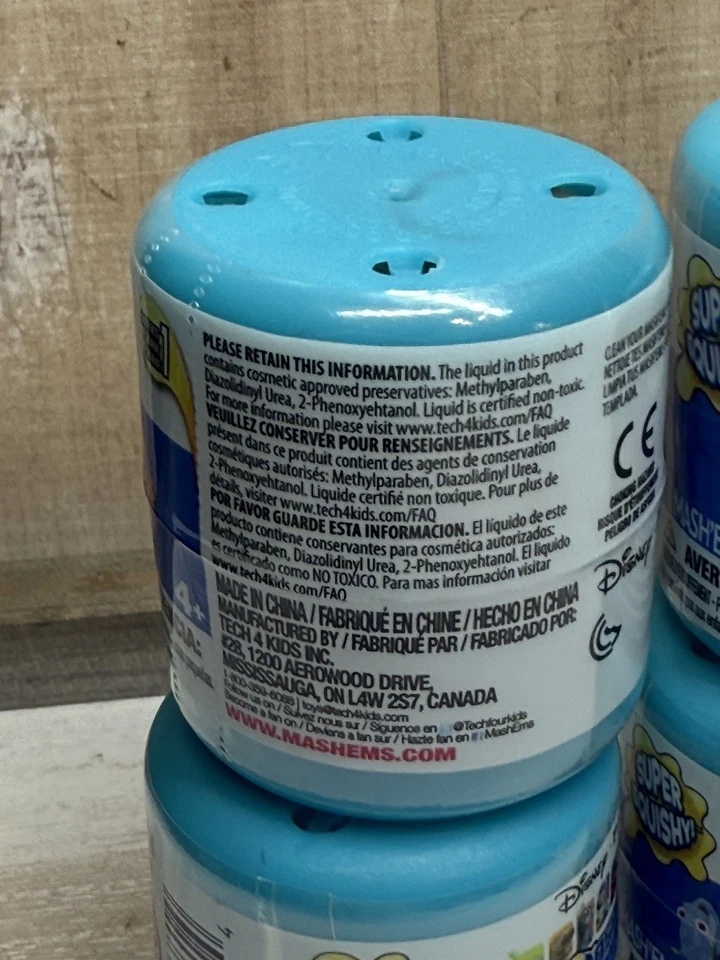 Disney Pixar Mashems Série 1 Cápsulas Bolas Figuras Misteriosas NOVO LACRADO Conjunto de 4 - Imagem 3 de 4