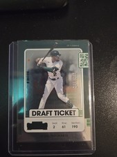 2021 Panini Contenders Draft Ticket Green #52 Starling Marte /299