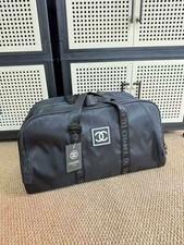 ChanelBeaute Duffle VIP Gym Bag Double (Black...