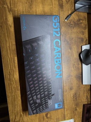 Logitech G512 Carbon Mechanical Illuminated Wired Gaming Keyboard Black