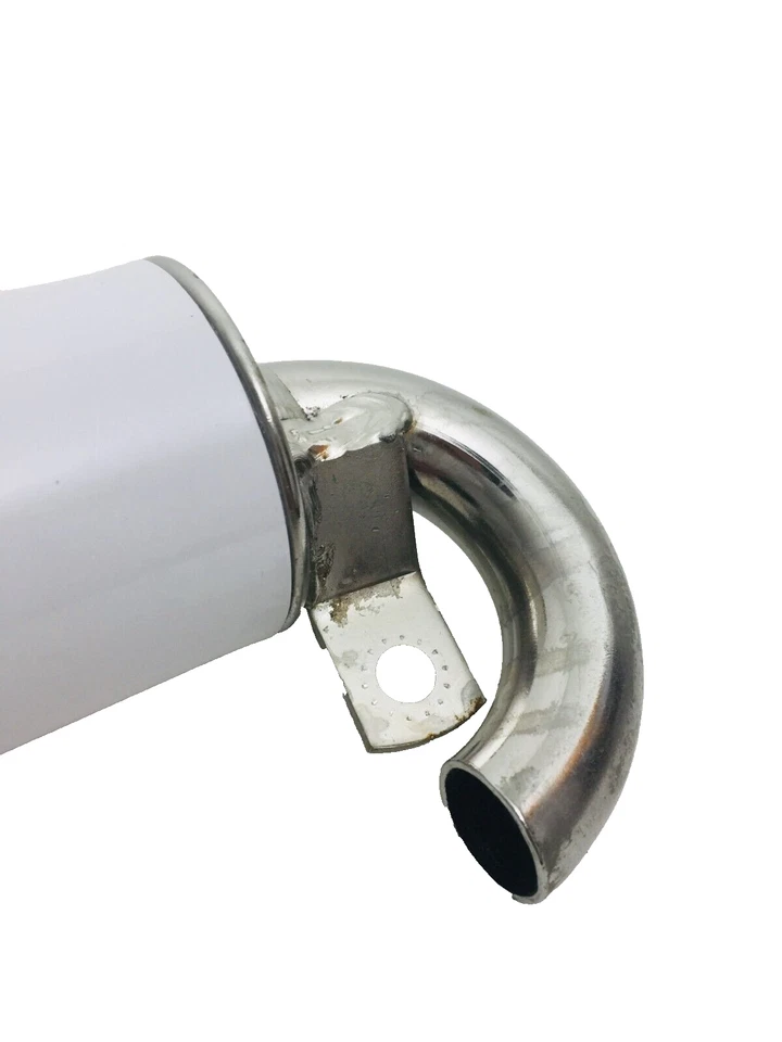 Silenciador Universal Flecha Aluminio Para Moto 50 CC Nuevo Original 27295 Foto 4 de 4
