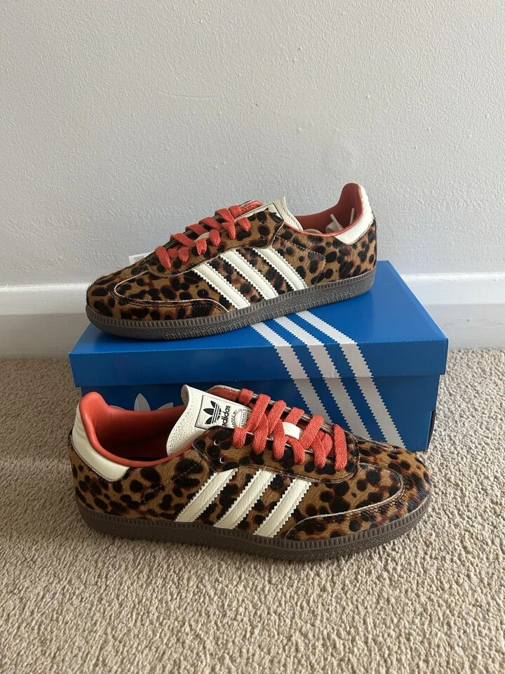 Adidas Samba OG Preloved Red Leopard EU 38 / UK 5