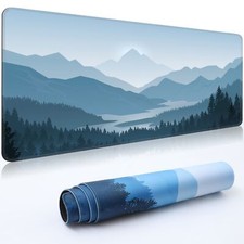 Desk Mat,Large Mouse Pad 35'' 15.6'' 0.12'' XXL Extended Gaming Mouse Pad Mat...