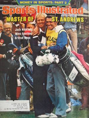 July 24, 1978 Jack Nicklaus Golf British Open Sports Illustrated