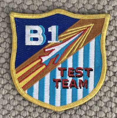 B1 Test Team Original Patch 3 1/2 