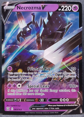Necrozma V 063/163 Battle Styles Pokémon Pokemon Card English Near Mint