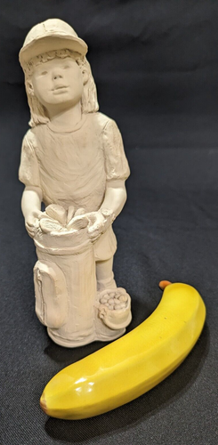 Vintage Austin Art Sculpture Dee Crowley Golfer girl Golf clubs - Picture 8 of 10