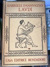 D'ANNUNZIO, LAUDI, MONDADORI 1944  4^ED