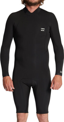BILLABONG Neopren Surfanzug Neoprenanzug 2/2 ABSOLUTE LS BACK ZIP Shorty 2024