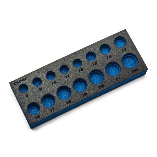 Bandeja mecánica de herramientas Capri para 3/8 in. Enchufes de accionamiento - Imagen 5 de 6
