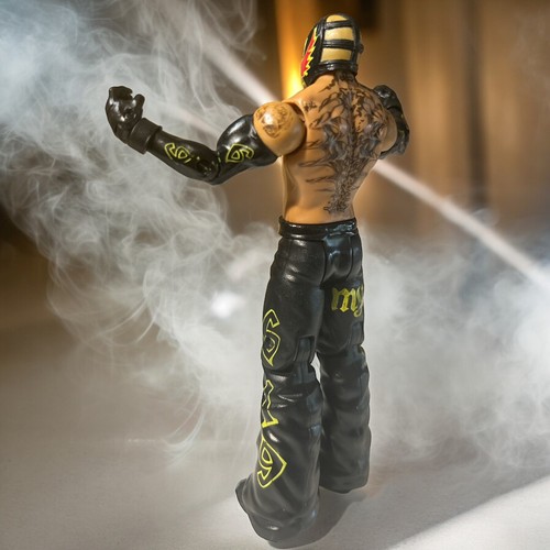 WWE Rey Mysterio Mattel Basic Serie 9 WCW ECW WWF selten - Bild 6 von 9