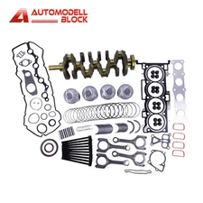 For 11-20 Hyundai Kia 2.4L Engine Rebuild Overhaul Kit Crankshaft Con Rods G4KJ
