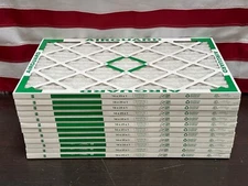 12 QTY Airguard 16x25x1 (15.5x24.5x.75) DP MAX40 Pleated Panel Filter MERV 8