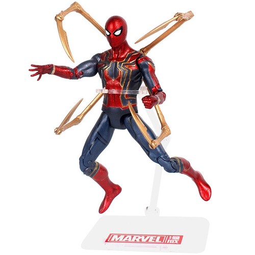 Boxed Iron Spider-Man Action Figure Marvel Avengers 7" Toy Xmas Chrildren Gift - Picture 2 of 5
