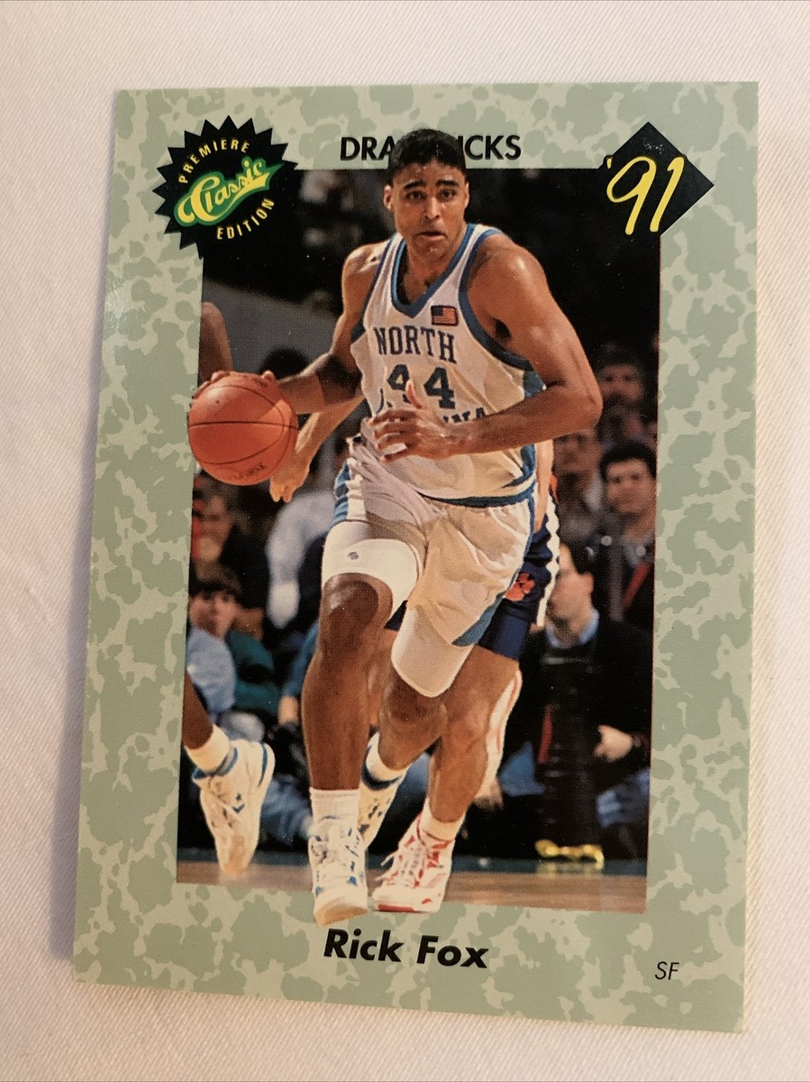 1991 CLASSIC BASKETBALL DRAFT PICKS RICK FOX #16 ROOKIE RC NORTH