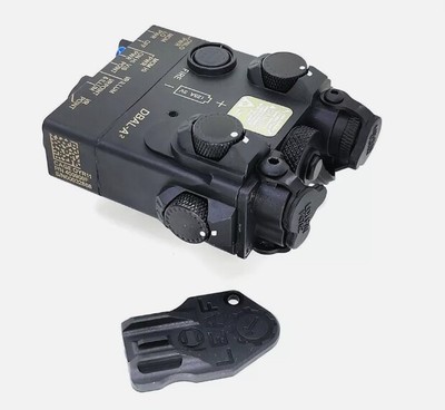 Metal PEQ-15A DBAL-A2 Laser Green laser Dot Sight Light LED Flashlight BK