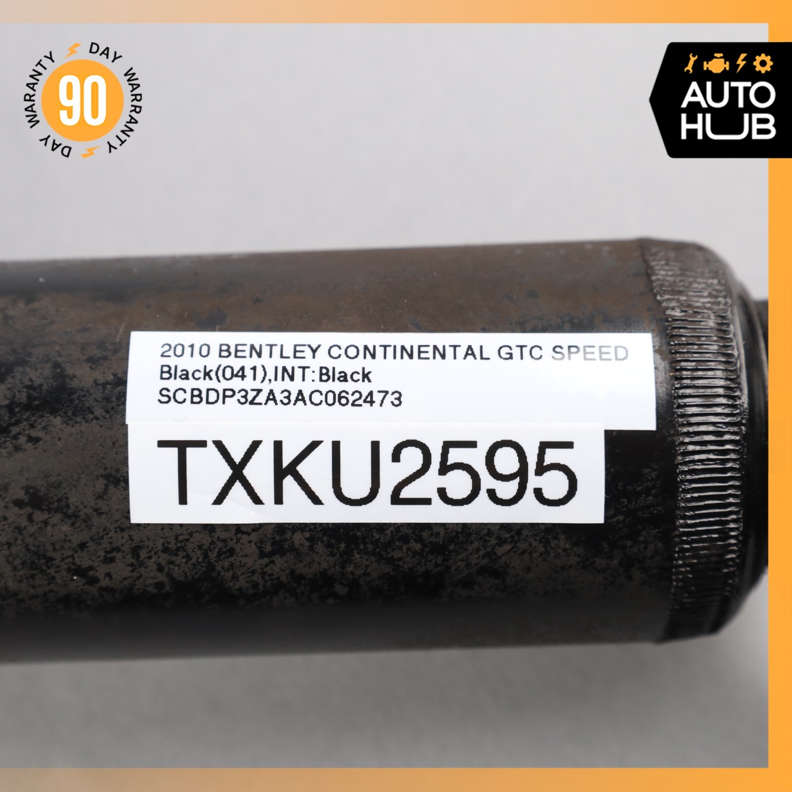 07-11 Bentley Continental GTC Speed Rear Left Side Air Ride Air Shock Strut OEM