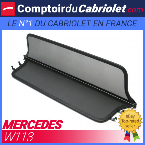 Filet anti-remous Mercedes W113 contre les douleurs de nuque en cabriolet