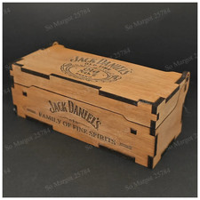 Jack Daniel's confezione regalo in legno per bottiglia in miniatura