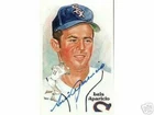 LUIS APARICIO  AUTOGRAPHED CHICAGO WHITE SOX HOF  PEREZ STEELE ART   POSTCARD