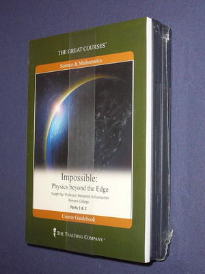 Teaching Co Great Courses DVDs         IMPOSSIBLE  PHYSICS BEYOND THE EDGE   new