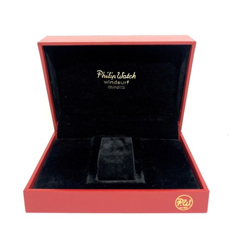 Scatola PHILIP WATCH Windsurf Caribbean Vintage Watch Box Orologio Swiss  Rossa | eBay