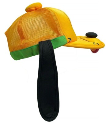 New Disney Parks Pluto Face Hat - Cap Foam Mesh Ears - Adult  display picture 2