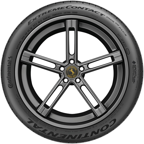 1 Tire Continental Extremecontact DWS06 plus UHP All Season 215/55ZR17 94W - Picture 3 of 7