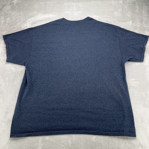 Well Worn Los Angeles Shirt Mens XXL 2XL Blue Graphic Front Crew Neck Chillin - Picture 6 of 11