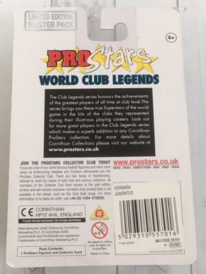 109★サッカー★baggio★prostarsフィギュア 109☆サッカー☆baggio☆prostarsフィギュア