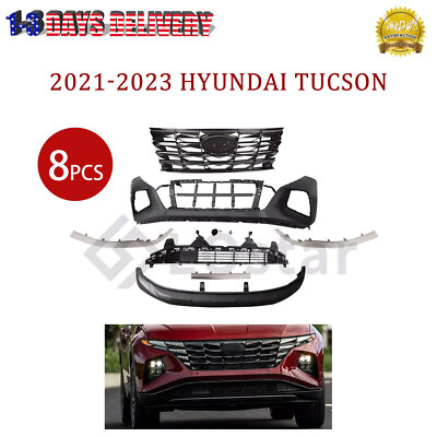 Evan-Fischer CAPA Certified Front Valance For 2010-2014 Hyundai Tucson - Textured Black