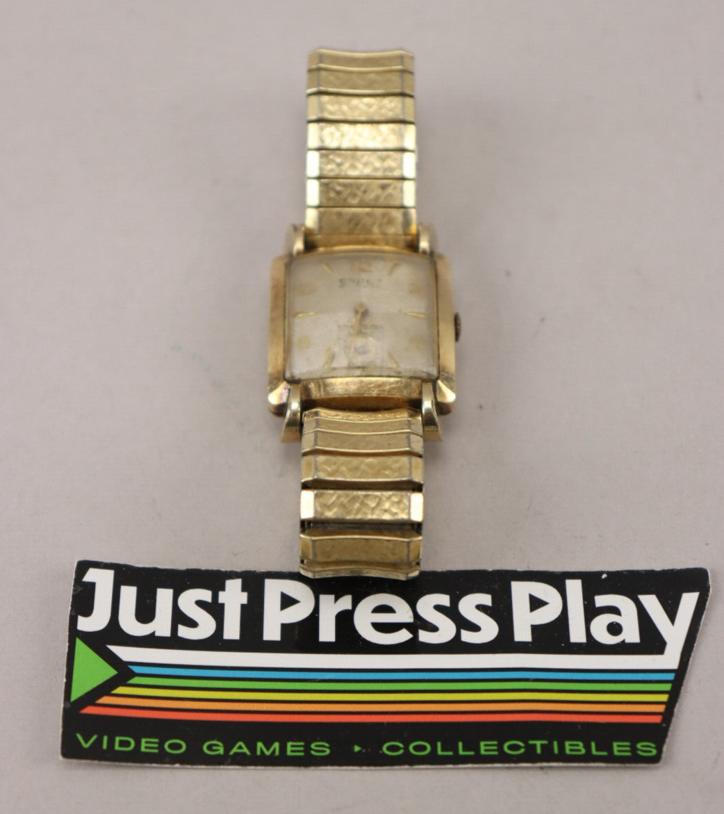 Vintage Gruen Curvex Precision 10K Gold Filled Men's Watch AS-IS