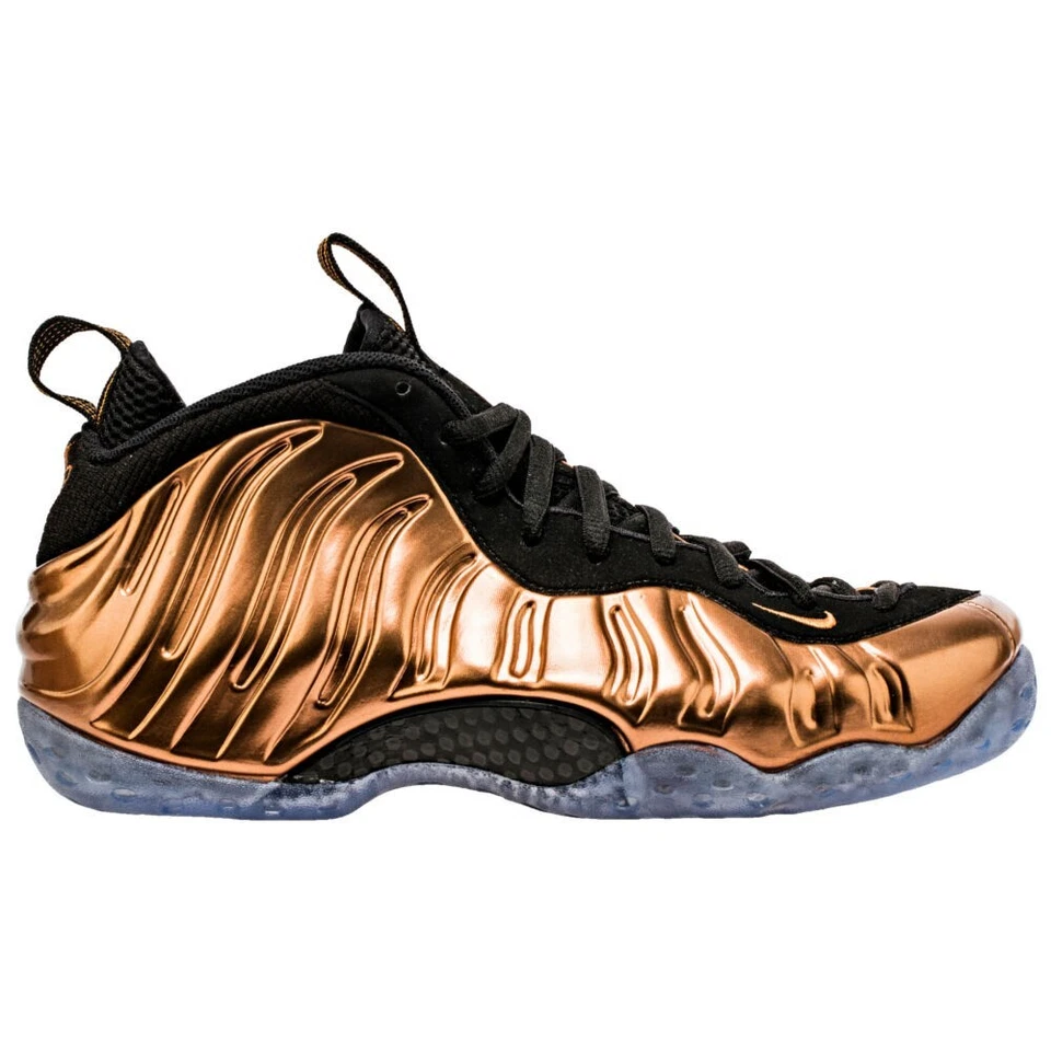 NIKE Scarpe UOMO Shoes "Air Foamposite One" NEW Sneakers METAL COPPER 41 US 8 - Immagine 2 di 4