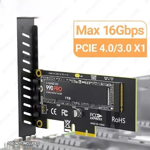 M.2 NVME PCIe x1/x4 16mbps/64mbps adapter card - 第 9/9 張圖片
